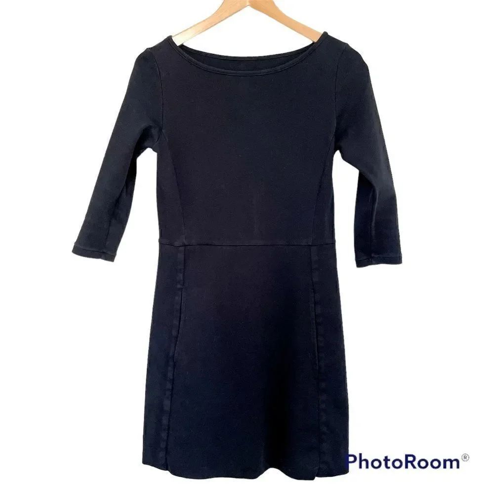 Rag & Bone Navy Midi Dress